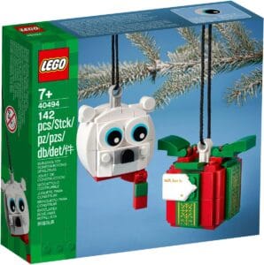 lego 40494 orso polare e scatola regalo