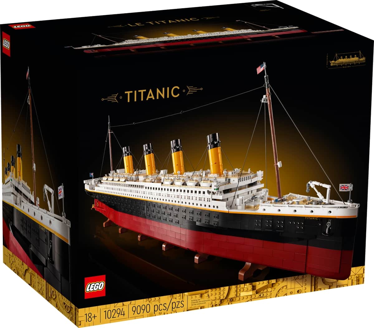 titanic lego 10294