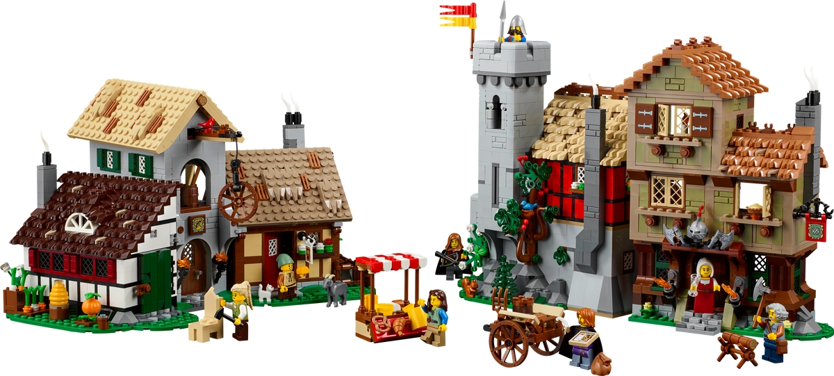 LEGO Piazza della città medievale 10332 – 229,99 € – Prossimamente