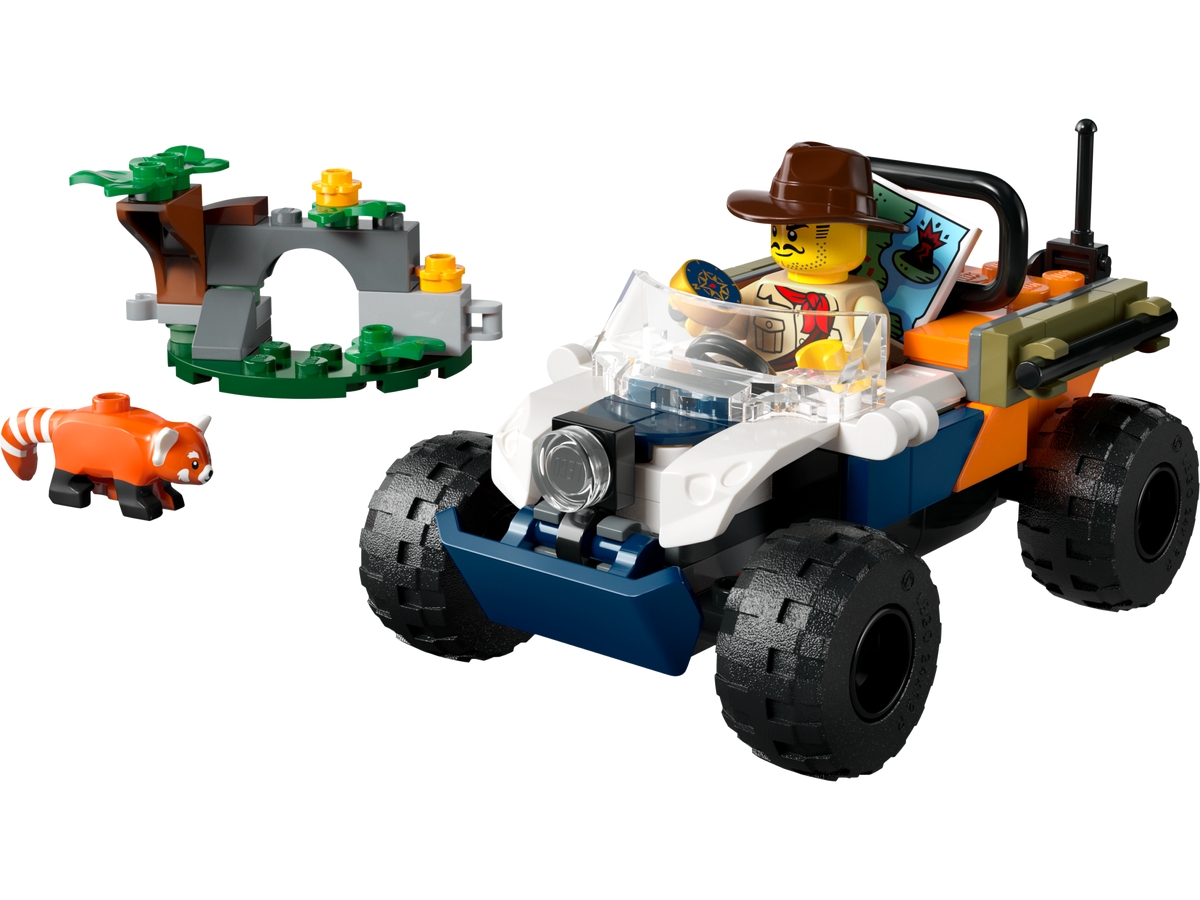 jungle explorer atv red panda mission 60424