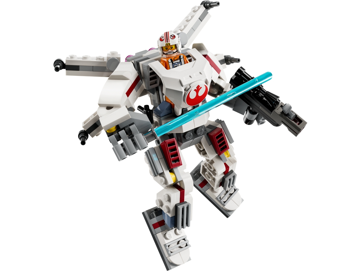 luke skywalker x wing mech 75390