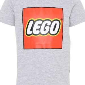 kids short sleeve logo t shirt gray melange 5009092