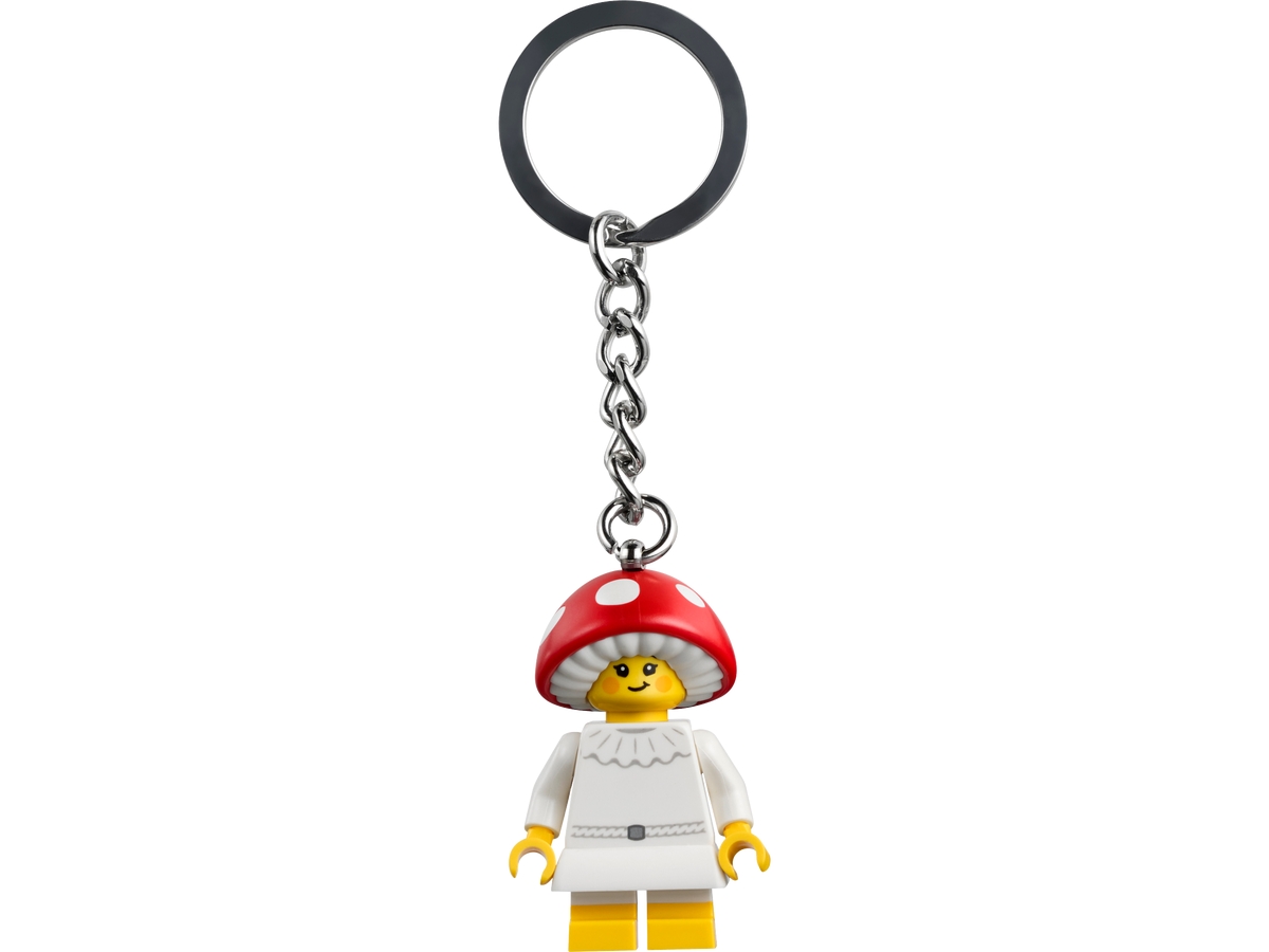 mushroom girl key chain 854306